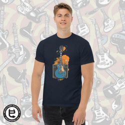 Les Paul gitár - férfi póló