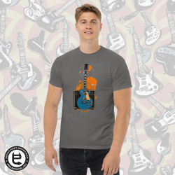Les Paul gitár - férfi póló