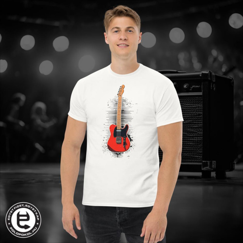 Telecaster gitár - férfi póló