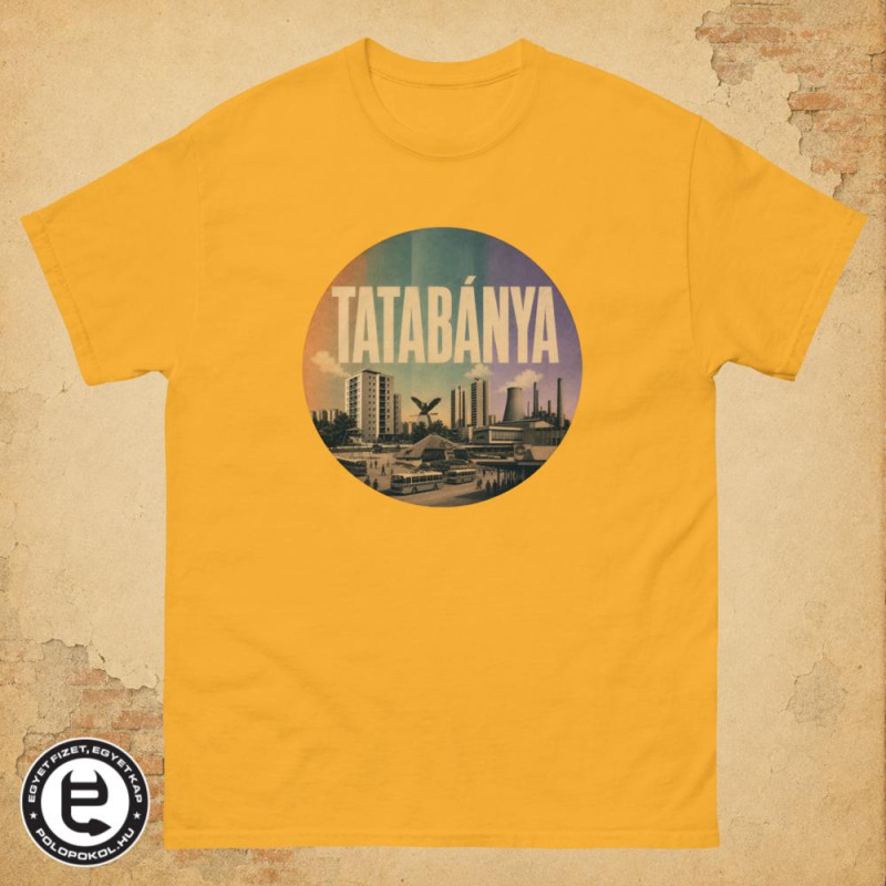 Tatabánya - férfi póló